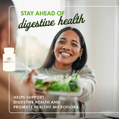 Swanson Prebiotic + Probiotic Fiber capsules shown for daily use and digestion support