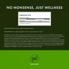 Swanson Pregnenolone 50 mg label closeup highlights capsules count and potency.