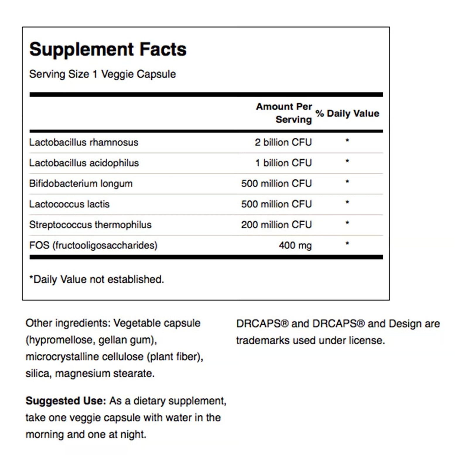 Swanson Probiotic Complex 5 strains bottle showcases diverse gut-friendly bacteria.