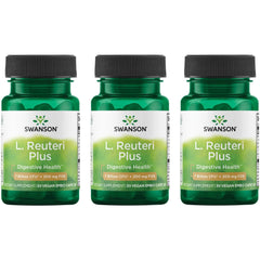 Swanson Probiotic Plus bottle front for daily gut support.