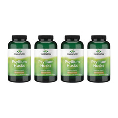 Swanson psyllium husk bottle front view for daily fiber routine