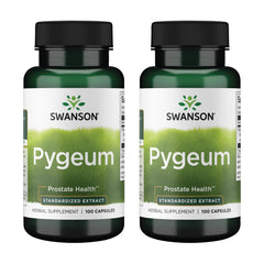 Swanson Pygeum bottle front view indicating urinary and prostate support