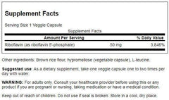 Swanson R-5-P capsules ready to swallow for daily energy.