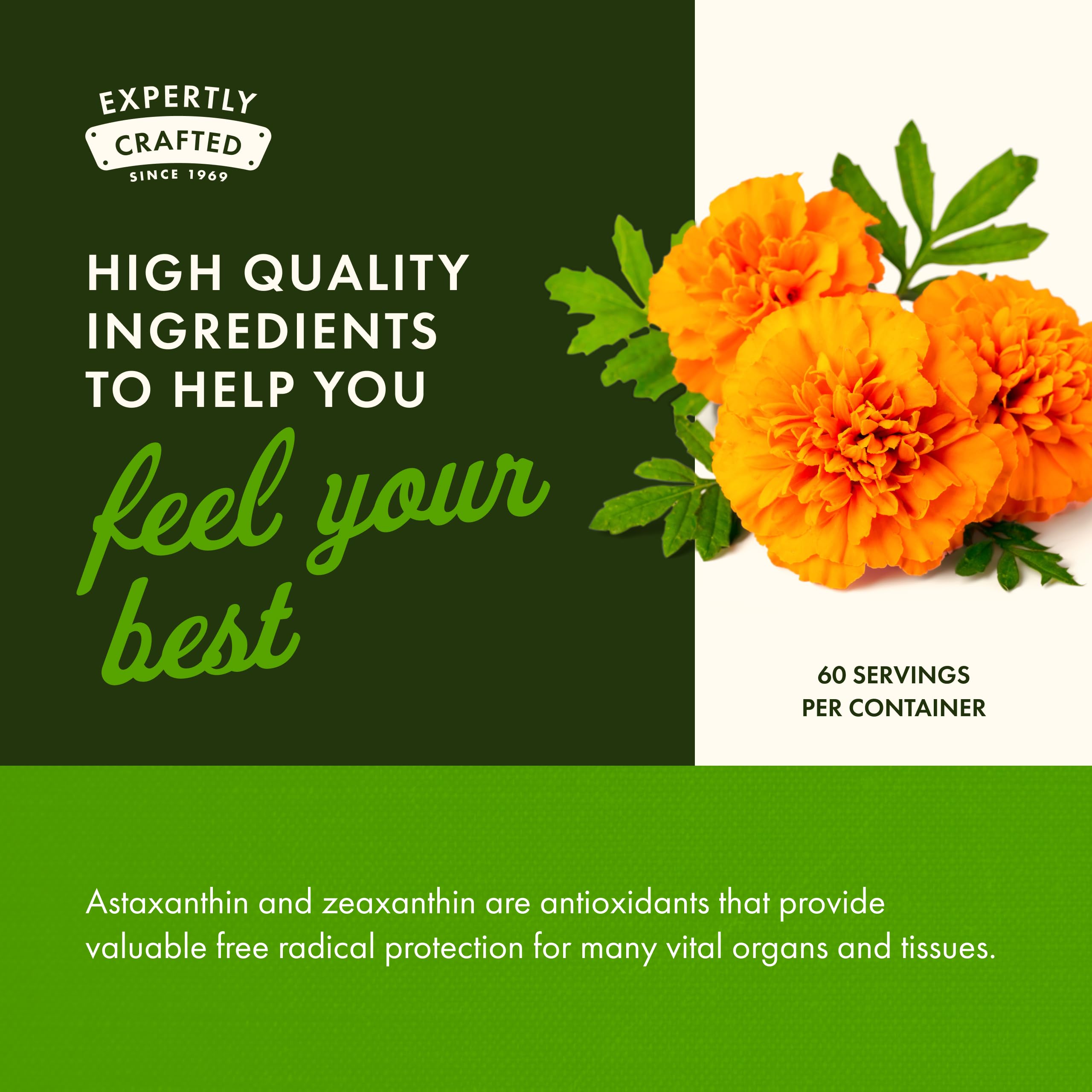 Swanson retina health graphic illustrating protection against oxidative stress