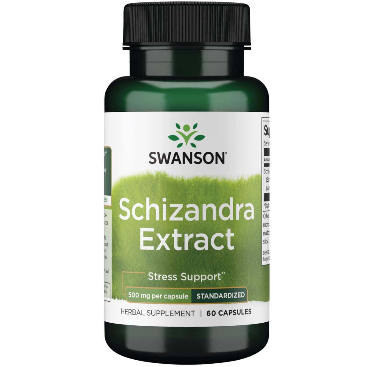 Swanson Schizandra Extract bottle offering traditional herbal liver support.