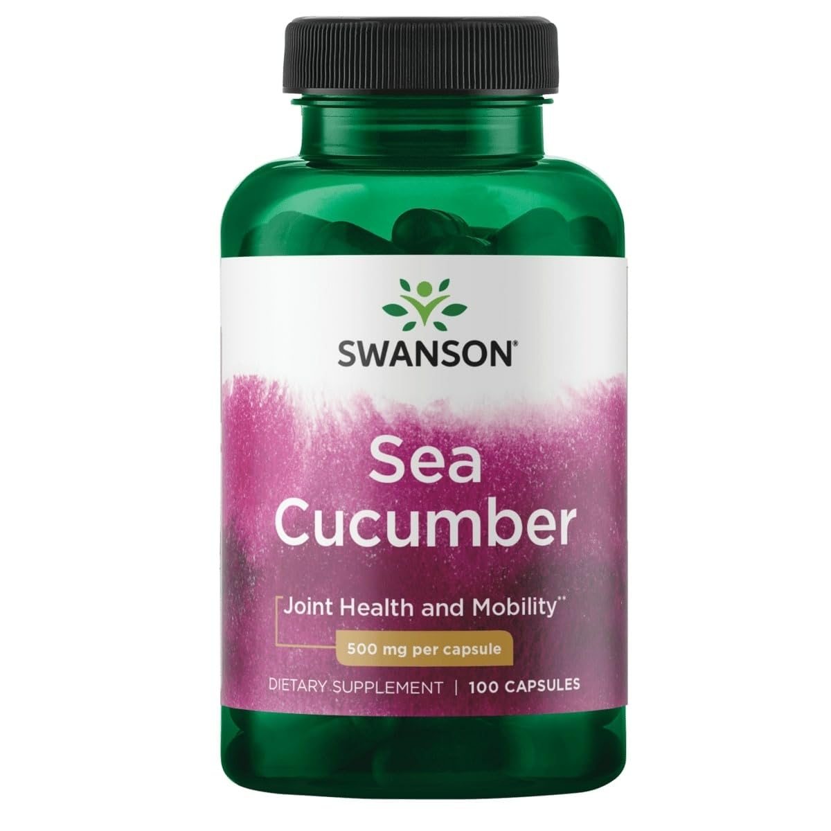 Swanson Sea Cucumber bottle showing joint health support packaging