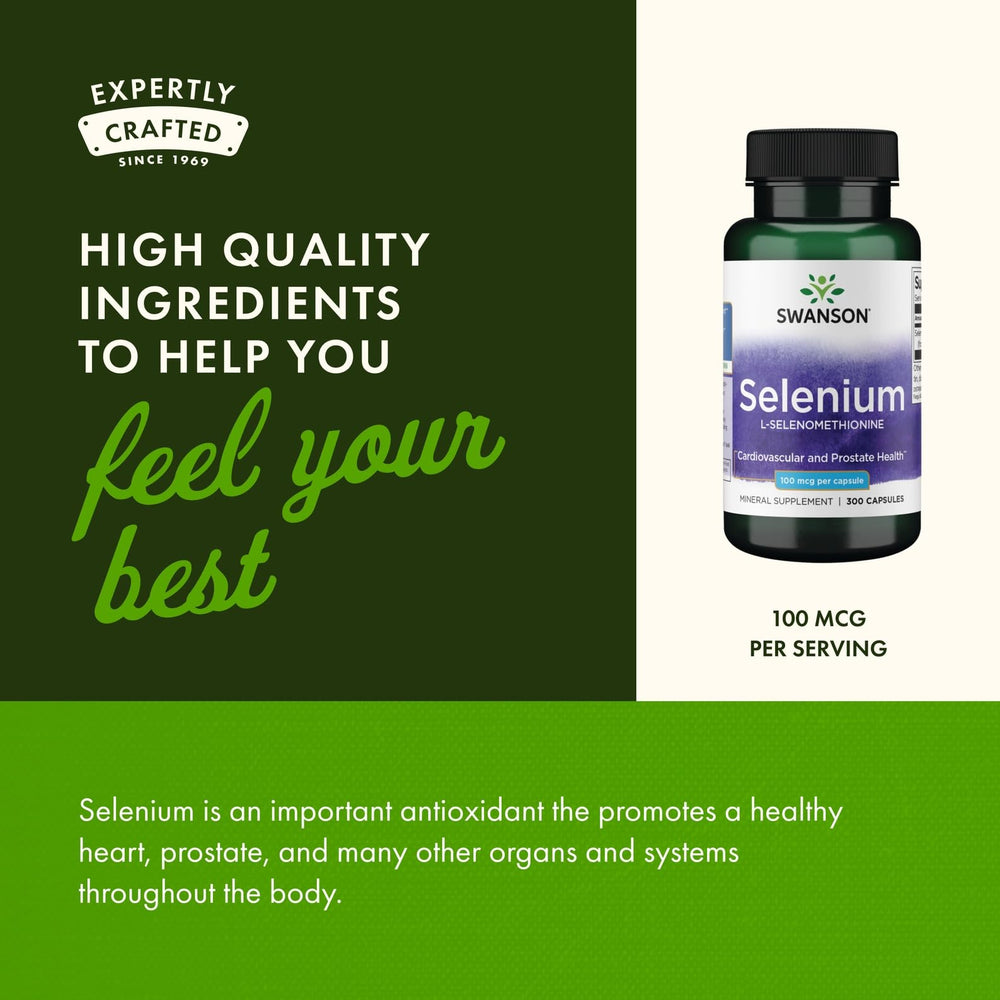 Swanson Selenium bottle on a kitchen counter ready for a simple daily routine.