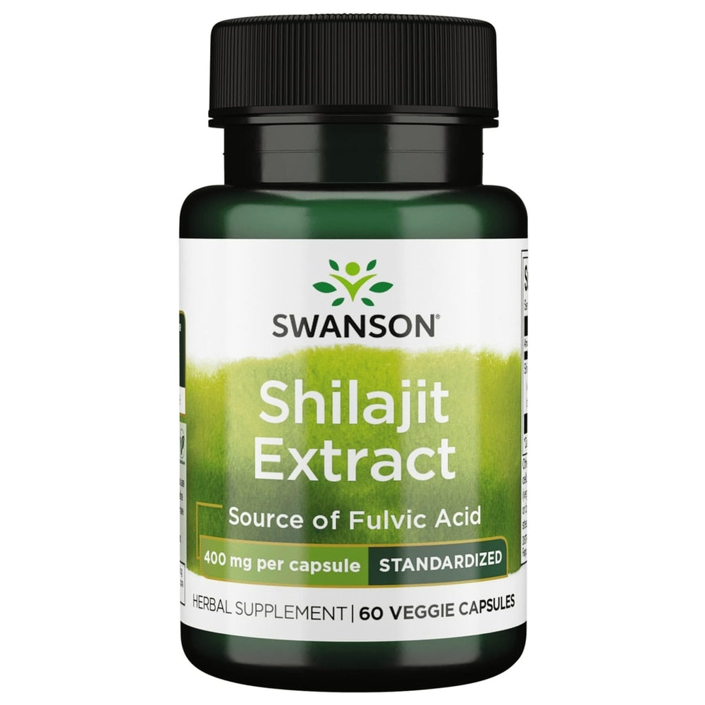 Swanson Shilajit Extract bottle for daily wellness and mineral support
