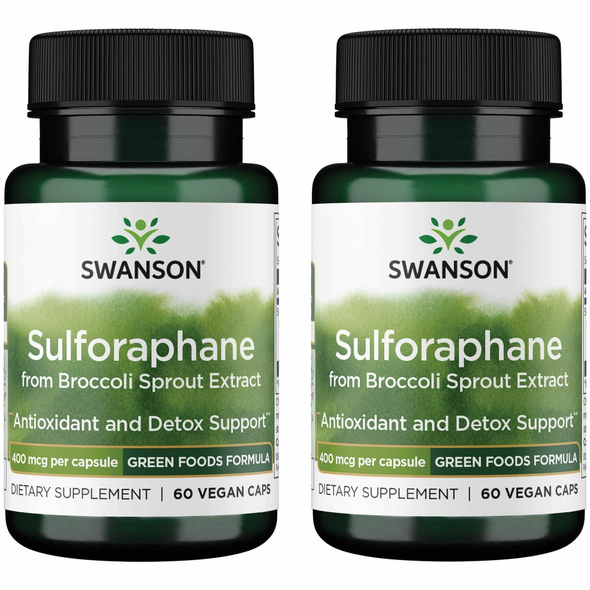 Swanson Sulforaphane broccoli sprouts capsules for daily antioxidant support