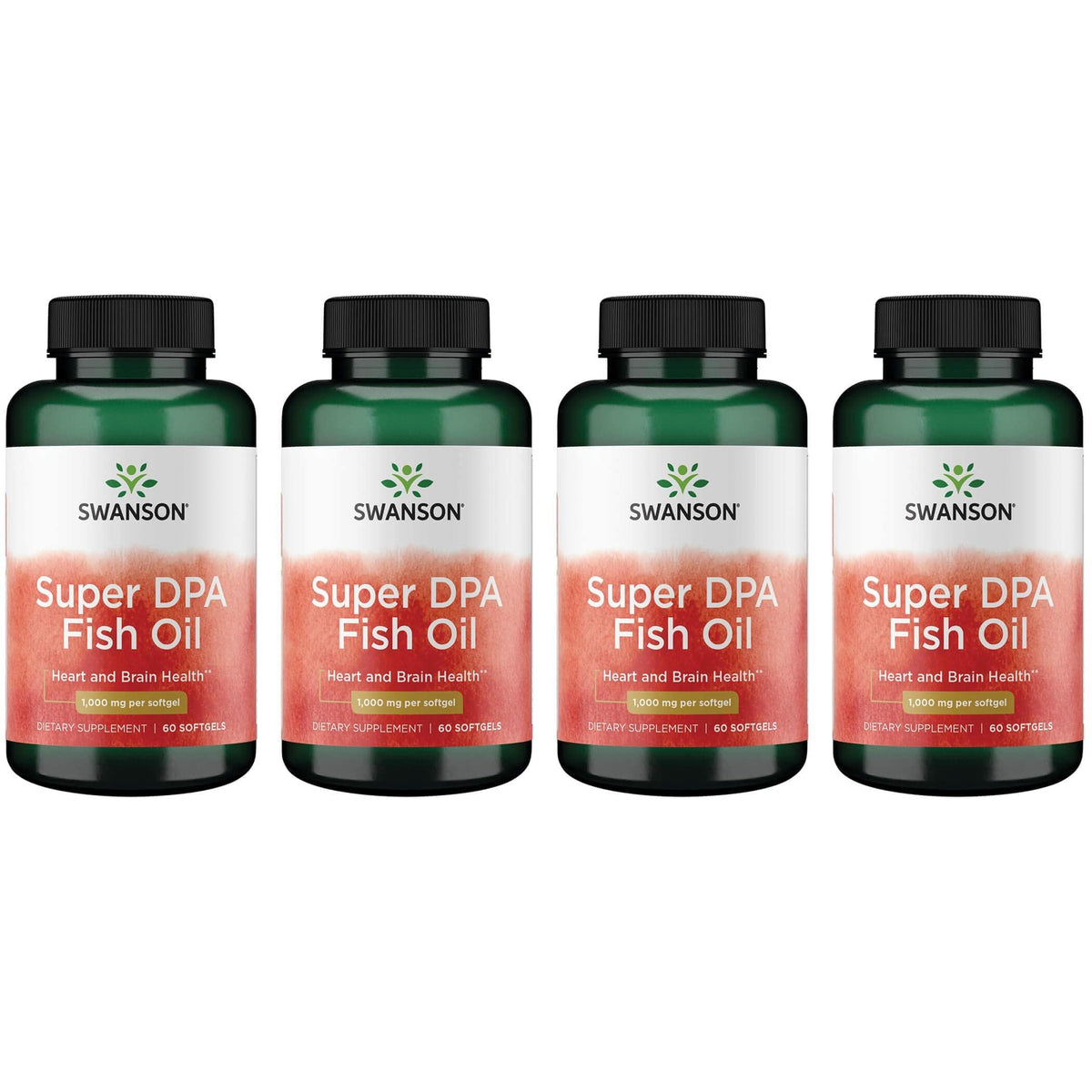 Swanson Super DPA Fish Oil bottle front for daily omega-3 support
