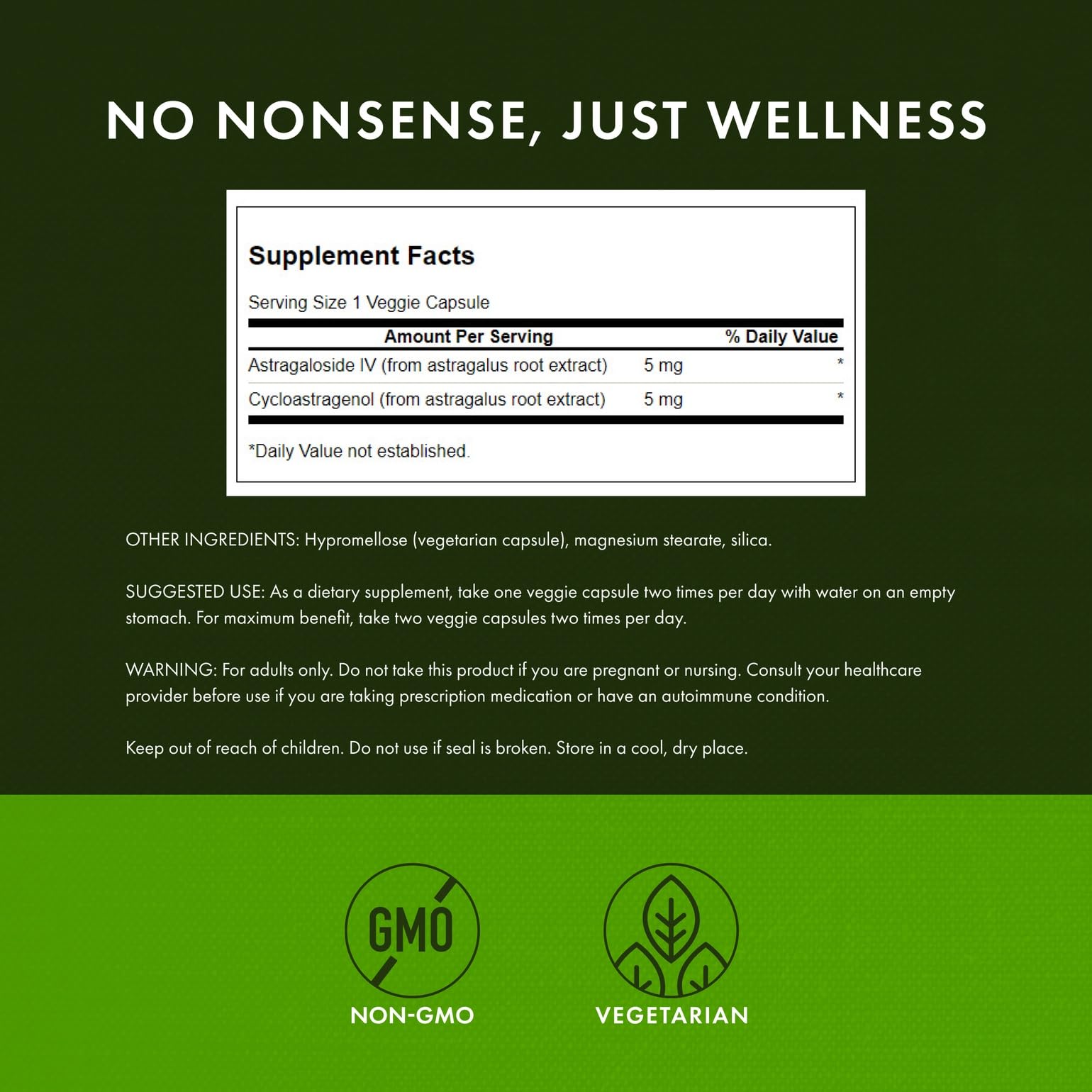 Swanson Telomere Formula bottle with label close-up, illustrating quality and transparency.