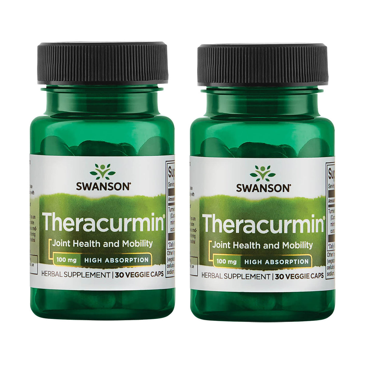 Swanson Theracurmin bottle front for joint support