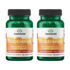 Swanson Tocotrienols double-strength bottle front for daily antioxidant support