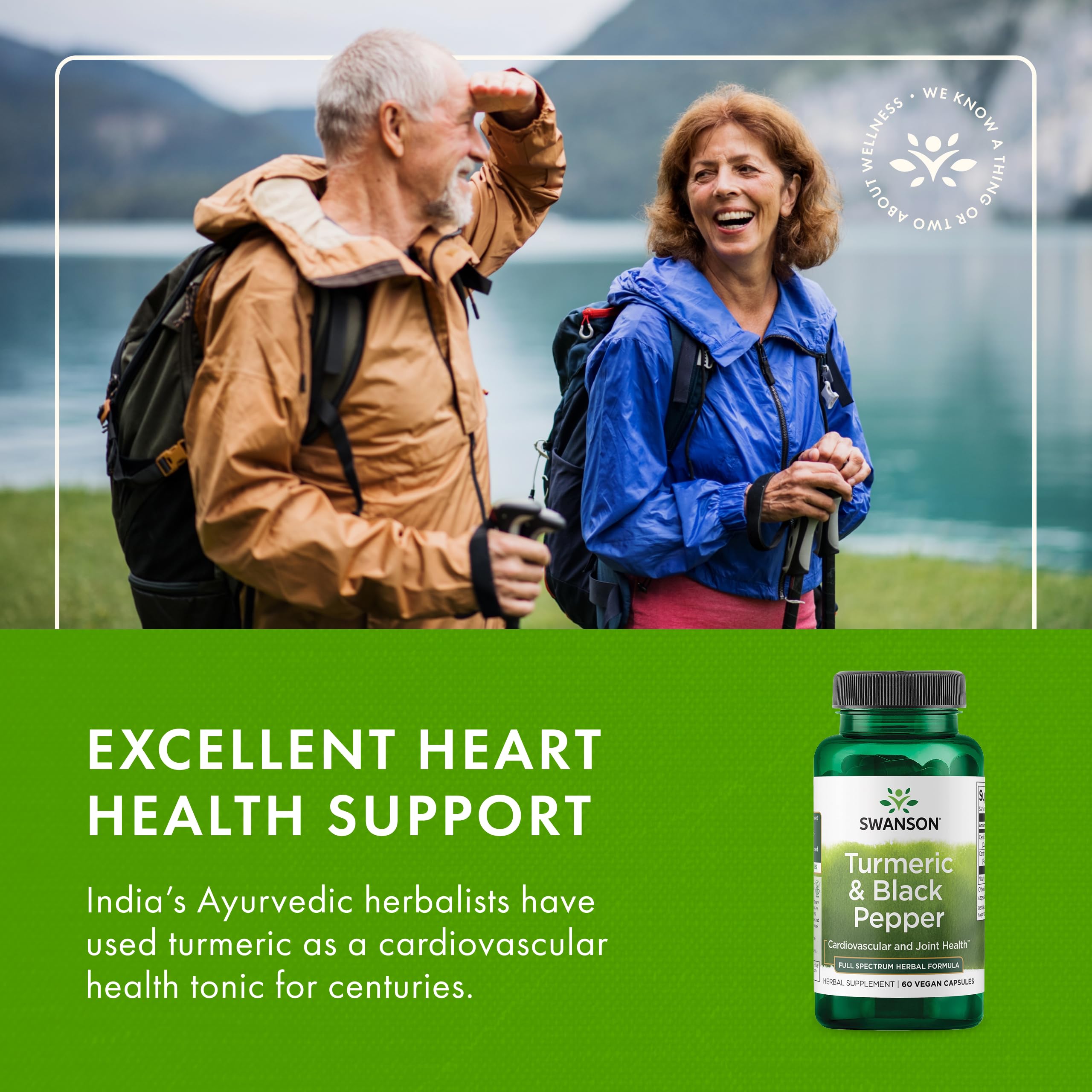 Swanson 4-pack display signals ongoing joint and digestion support.
