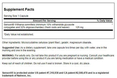 Capsules close-up of Swanson UL Sensoril 125mg for calm focus