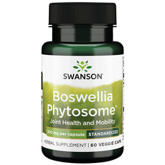 Swanson ULT BOSwansonellia Advanced bottle front view with convenient vegan capsules