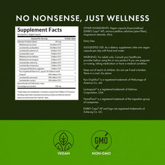 Swanson Ultimate Probiotic with NutraFlora prebiotic promotes healthy gut.