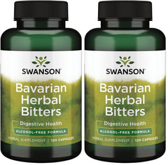 Swanson Ultra Bavarian Herbal Bitters bottle ready for a pre-meal ritual and digestive support