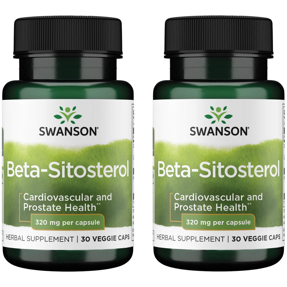 Swanson Ultra Beta-Sitosterol capsules bottle for daily wellness support.