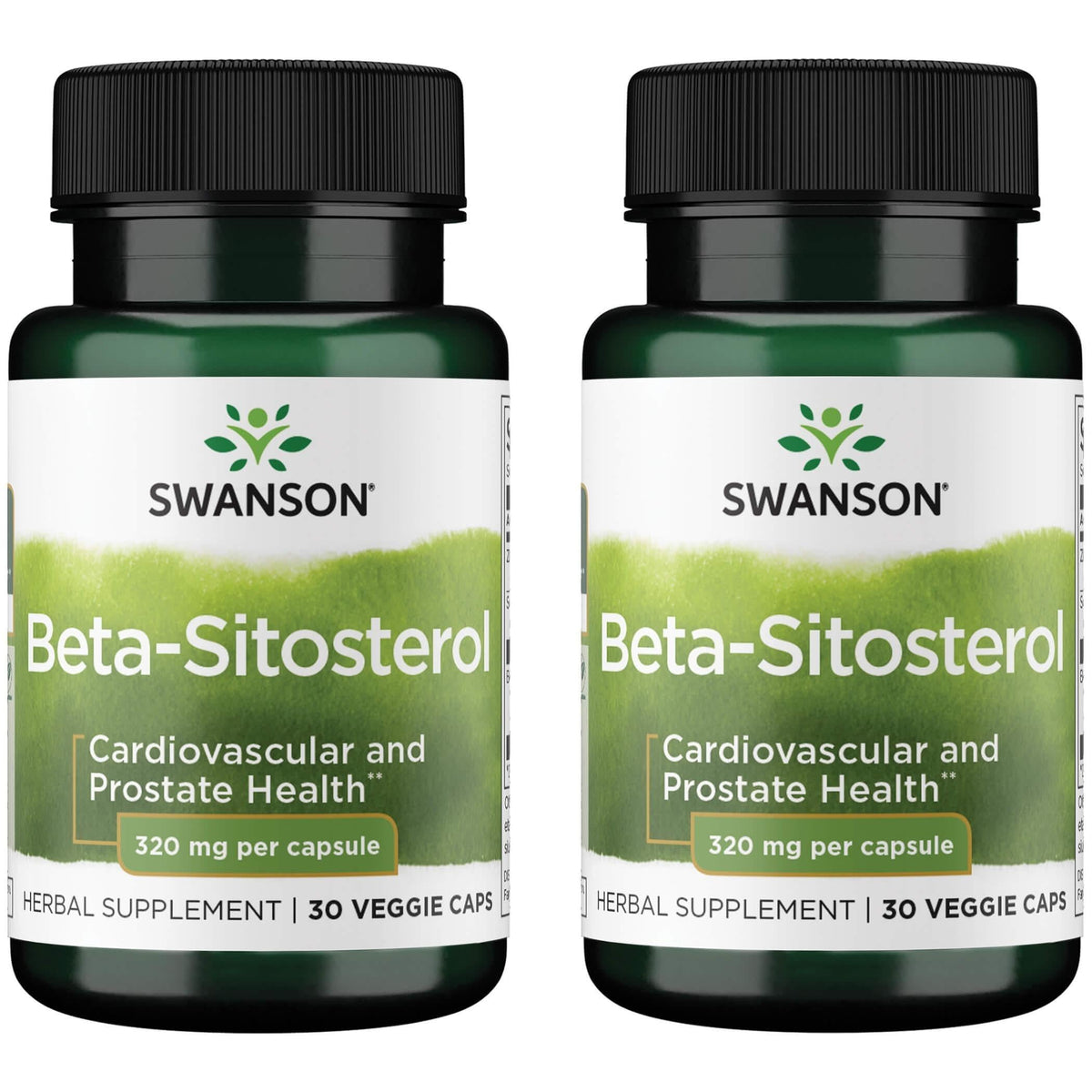Swanson Ultra Beta-Sitosterol capsules bottle for daily wellness support.