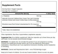 Swanson Ultra Pure Energy capsules close-up vegan gluten-free daily vitality.