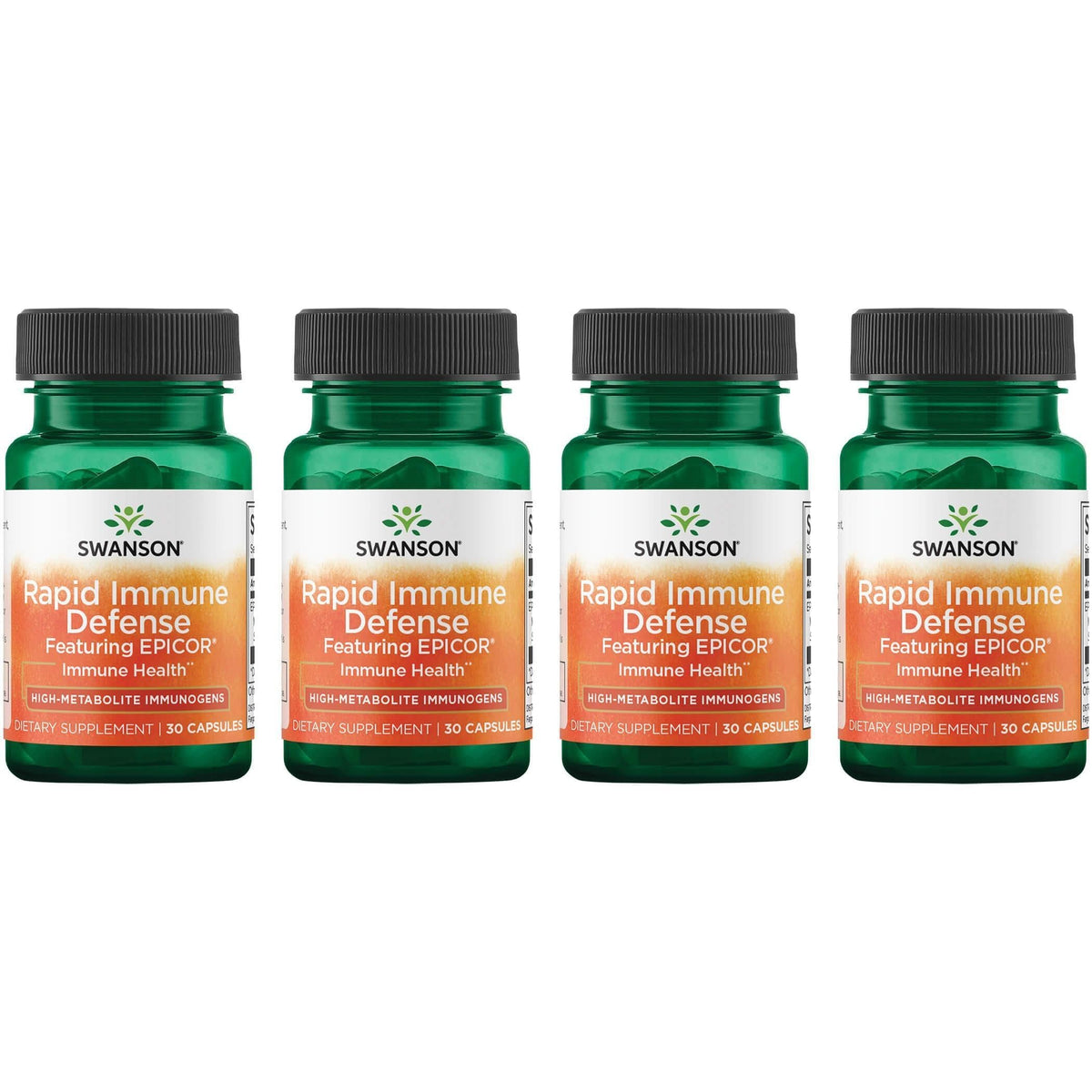 Swanson Ultra Rapid Immune Defense Epicor bottle supports immune health
