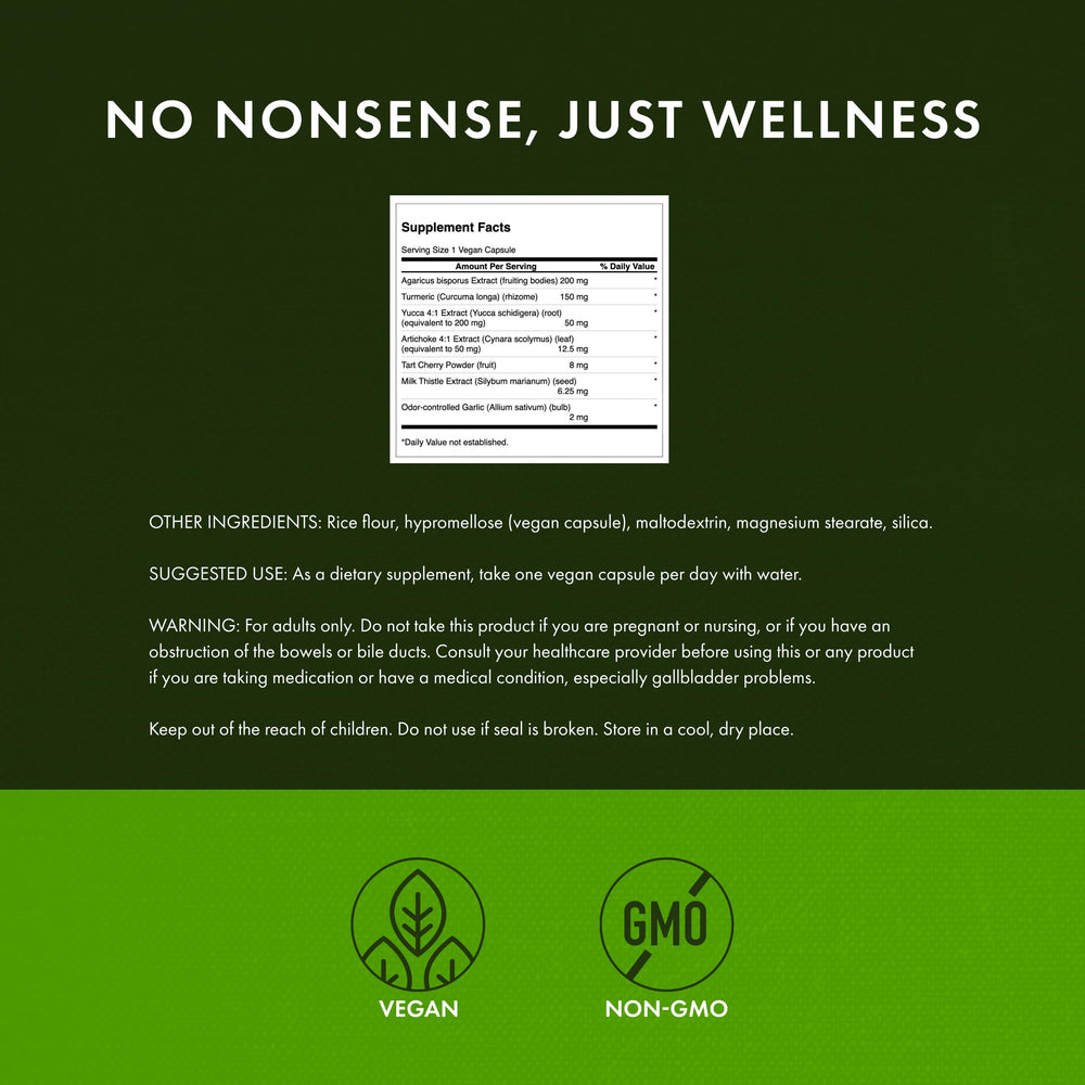 Swanson Uric Acid Cleanse herbal blend image highlights seven-herb formula.