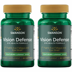 Swanson Vision Defense bottle with softgels for daily eye support