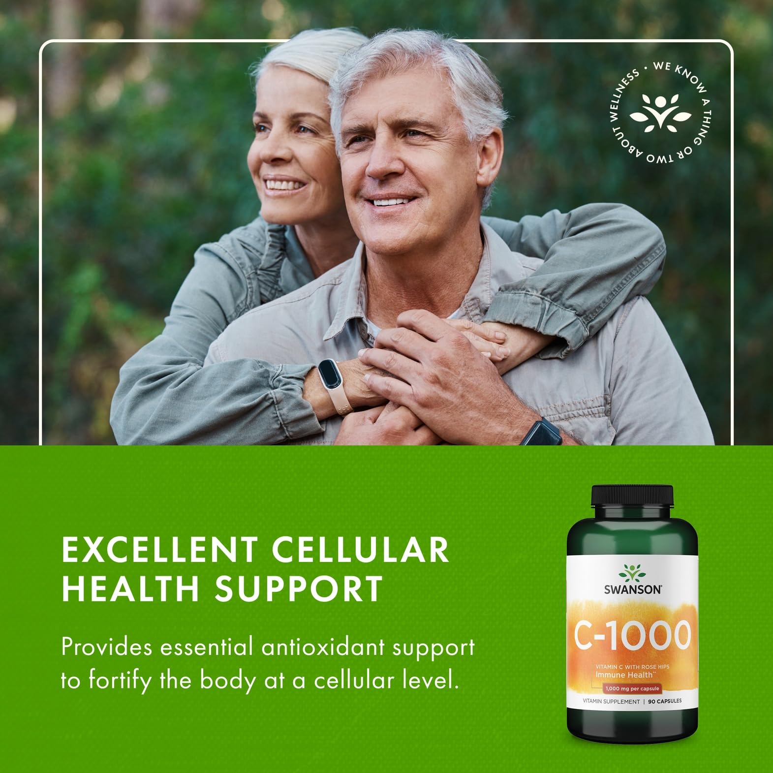 Serving dose with water for easy intake and daily use.