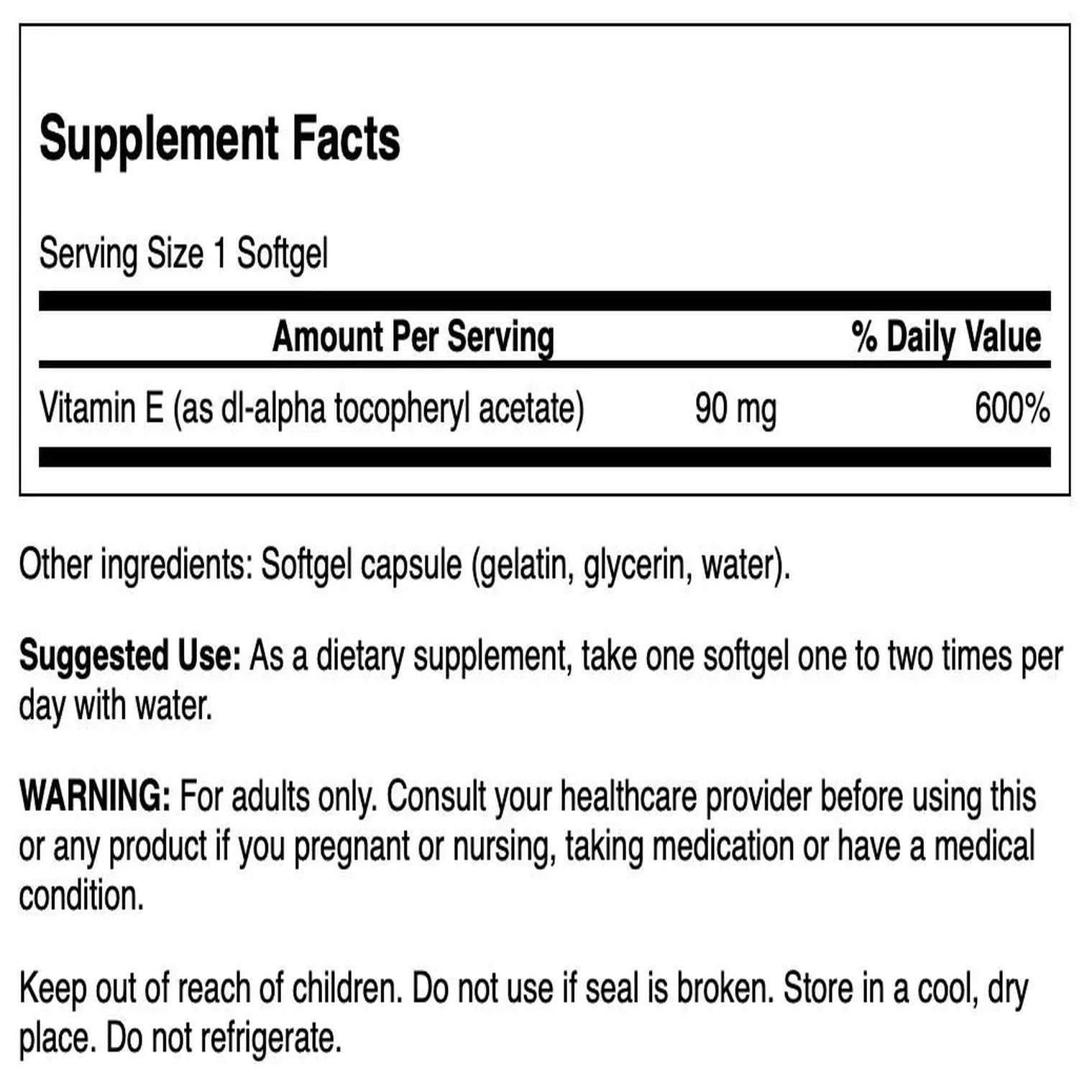 Closeup of Swanson Vitamin E 200 IU softgels, smooth texture for effortless swallowing.