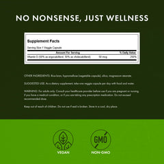 Swanson Vitamine D Complex — étiquette D2 et D3, source fiable.