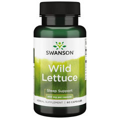 Swanson Wild Lettuce full-spectrum bottle front view for daily use