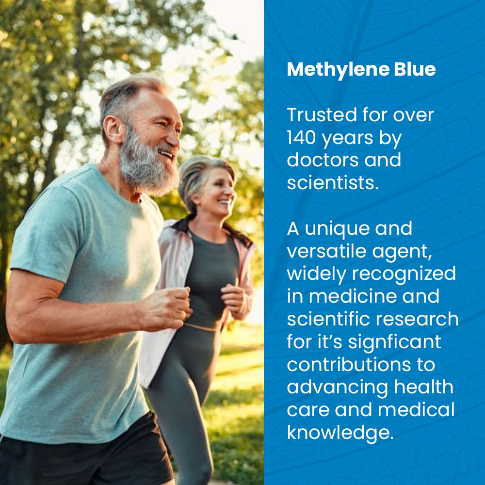 Sweat & Soul methylene blue USA-made badge emphasizes domestic production and quality control.