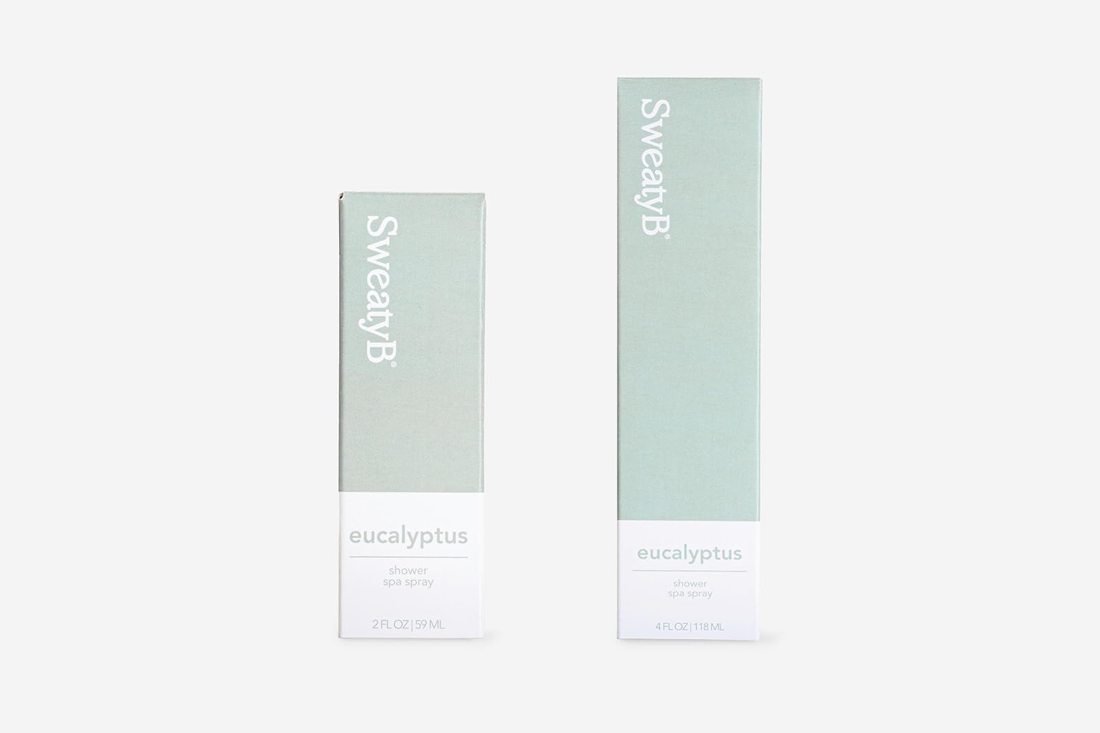 SweatyB 2 oz bottle is travel-ready for gym or hotel stays