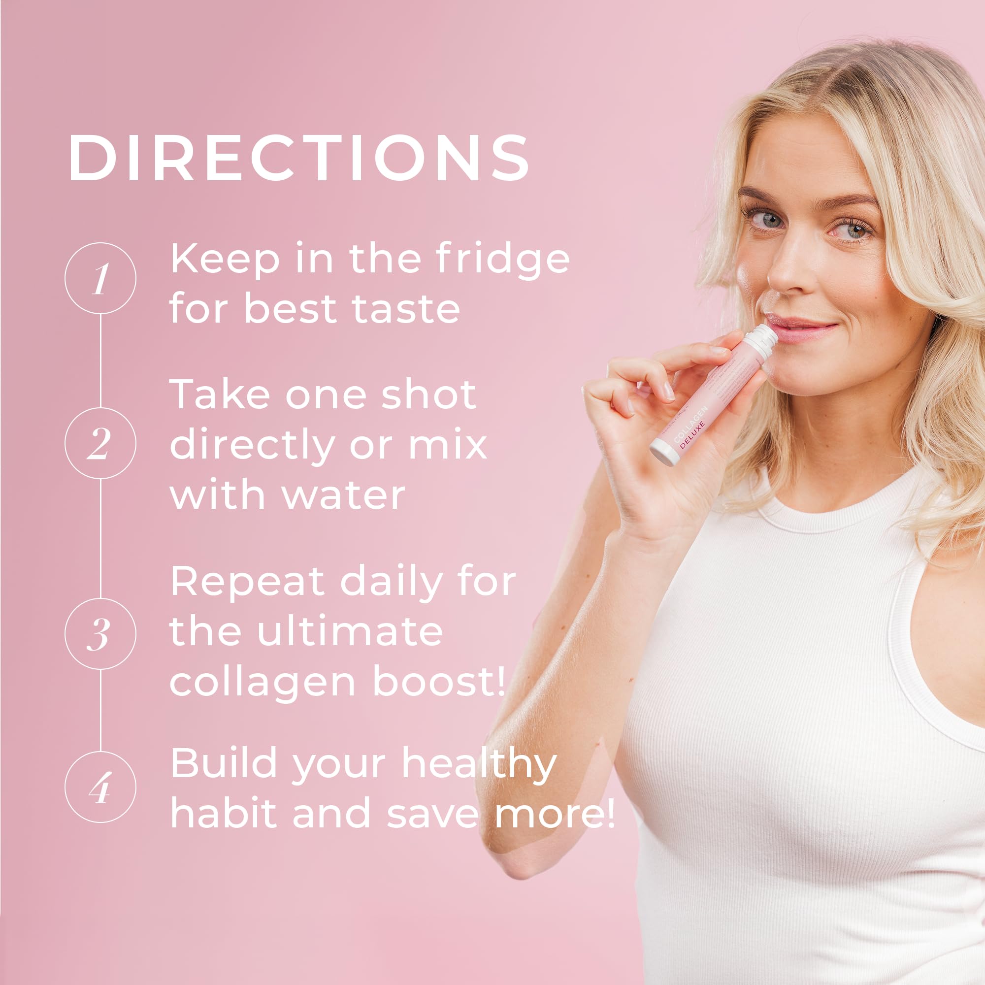 Recyclable packaging for Swedish Collagen Deluxe