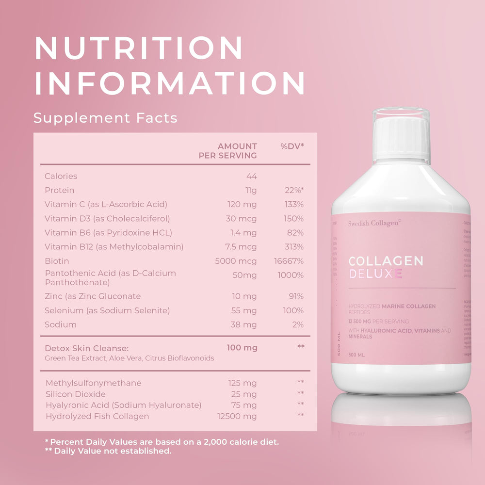 Swedish Collagen Deluxe refrigerated storage demonstrates freshness