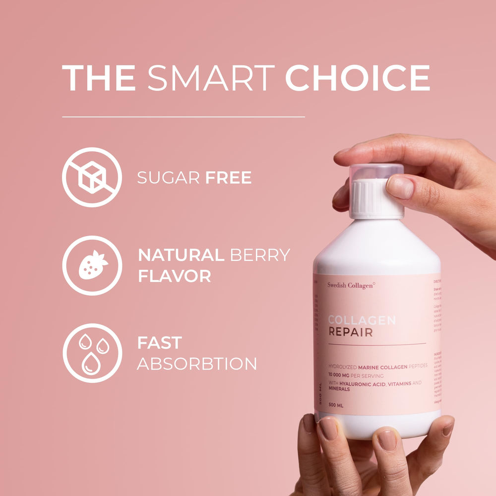 Halal certified Swedish Collagen Repair for inclusive wellness.