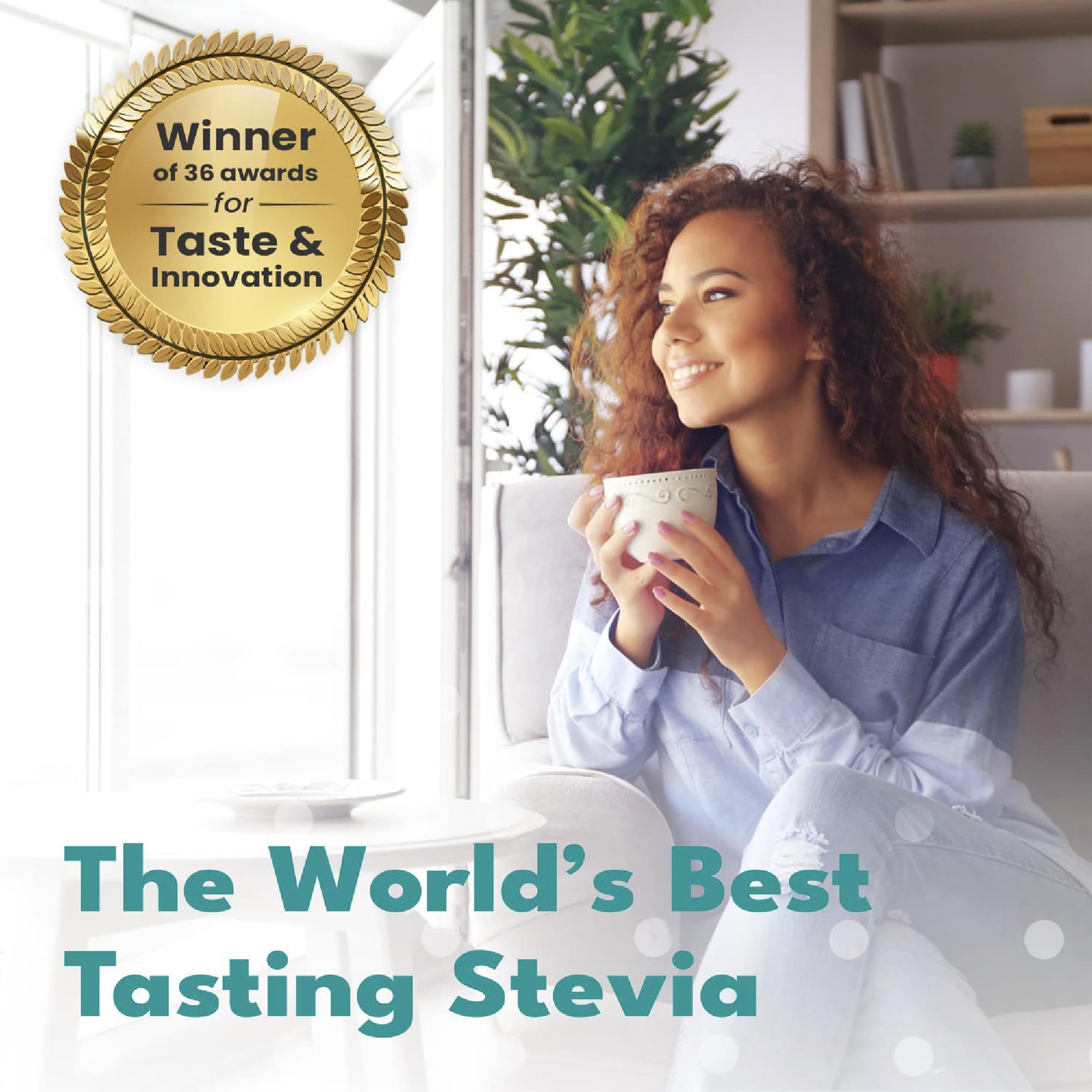 SweetLeaf stevia in baking scene for zero-calorie sweetness