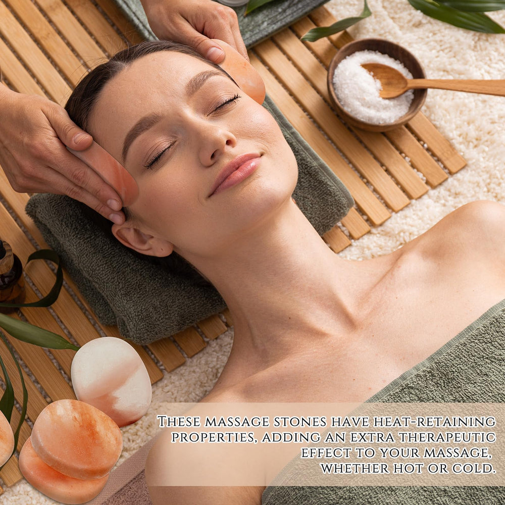 Swiffen bulk set of 10 stones ideal for spa or at-home treatments.