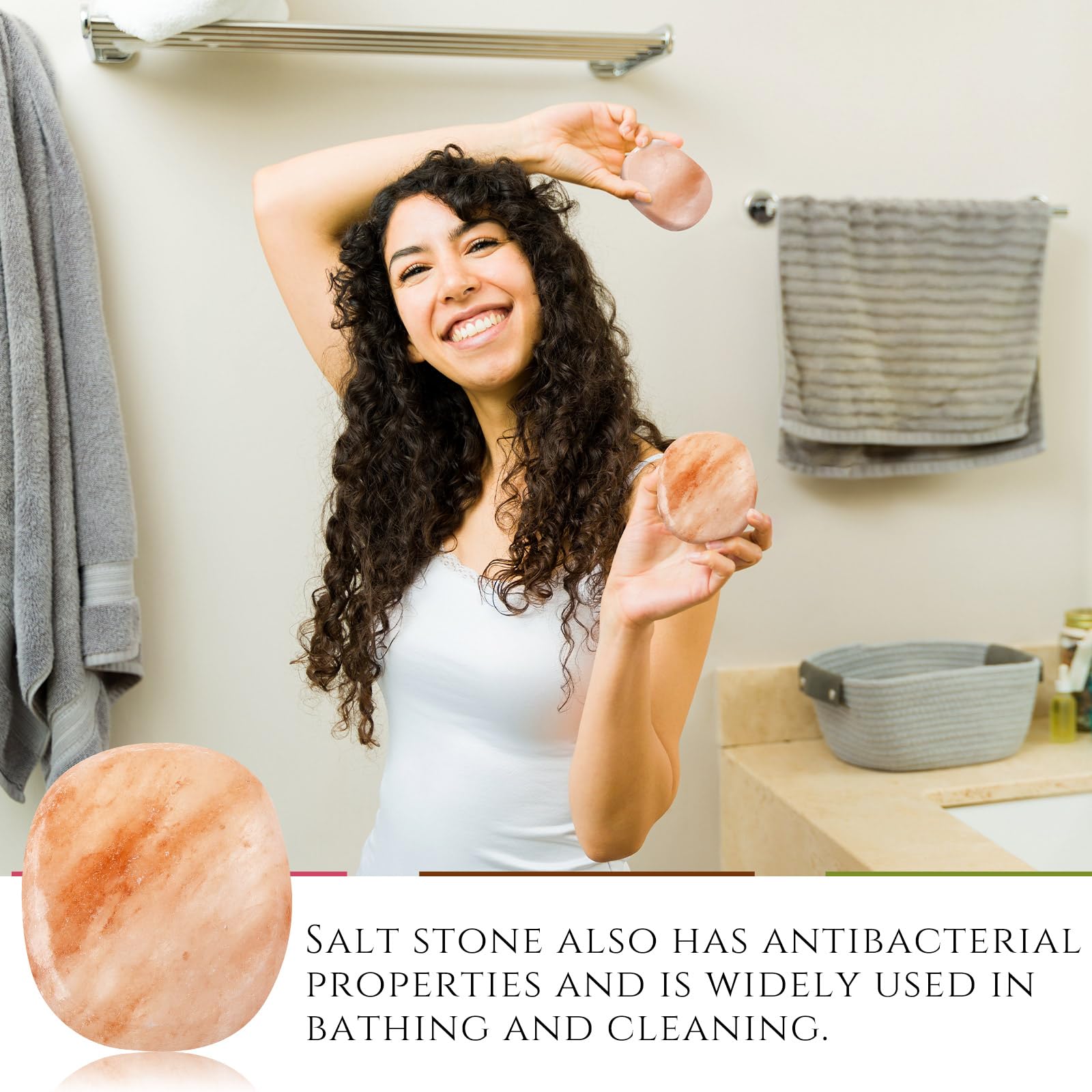 Swiffen Himalayan salt stones deliver natural trace elements for holistic wellness.