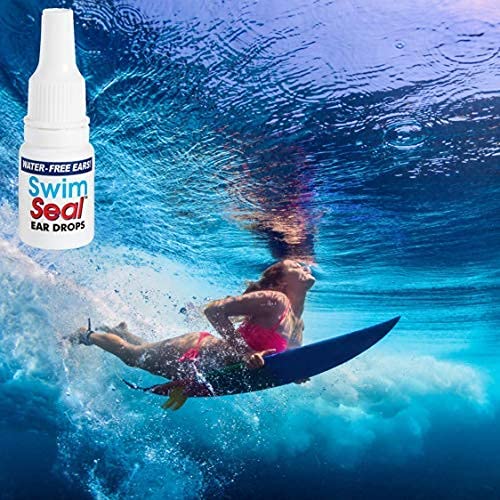 Family using SwimSeal after swimming in pool and sea for comfort.