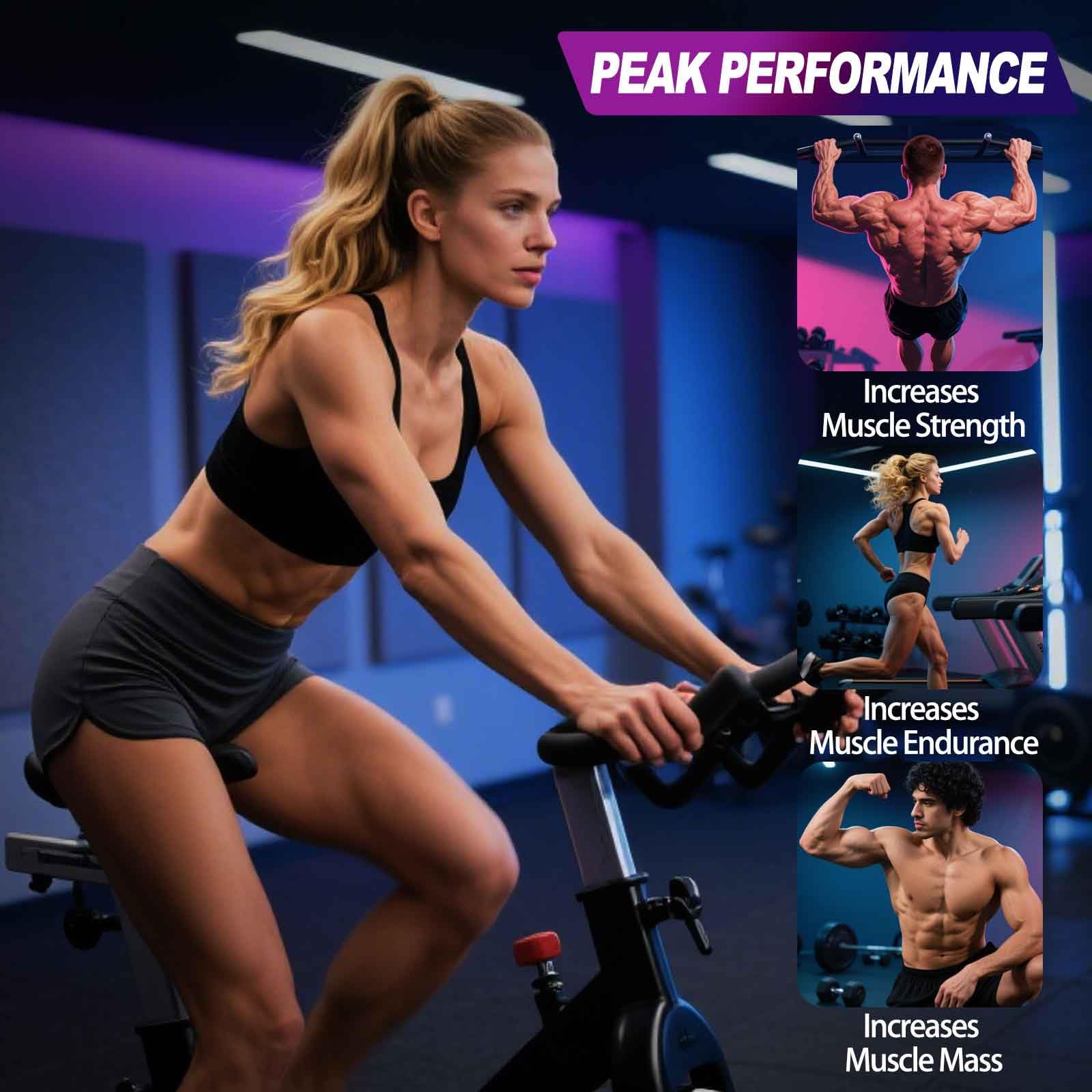 Raspberry flavor Swing Arm gummies offering a refreshing post-workout taste.
