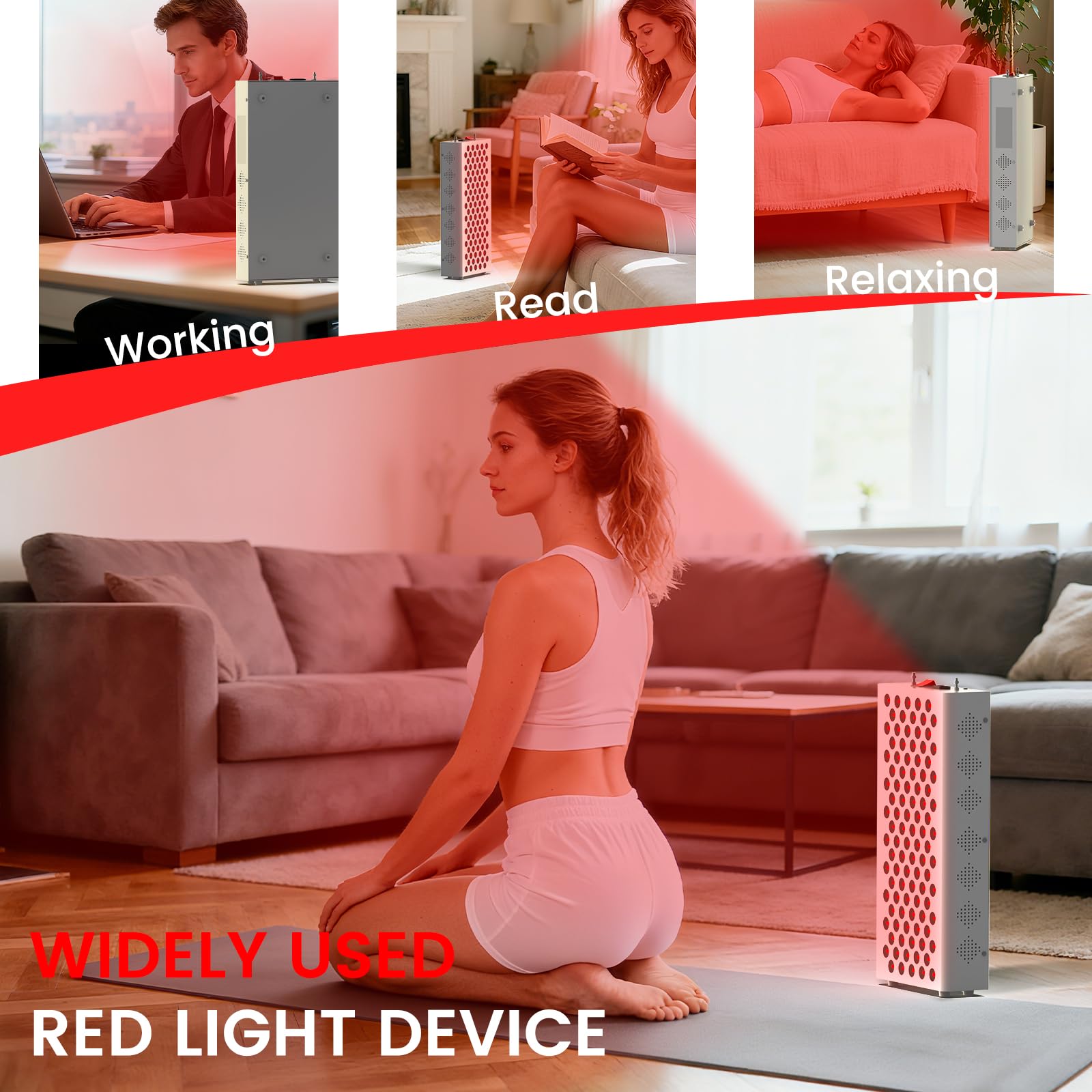 SWIRISE Elite 1500 hanging kit included enables flexible wall mounting
