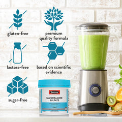 Swisse clean-label packaging showing sugar-free, gluten-free, lactose-free formula.