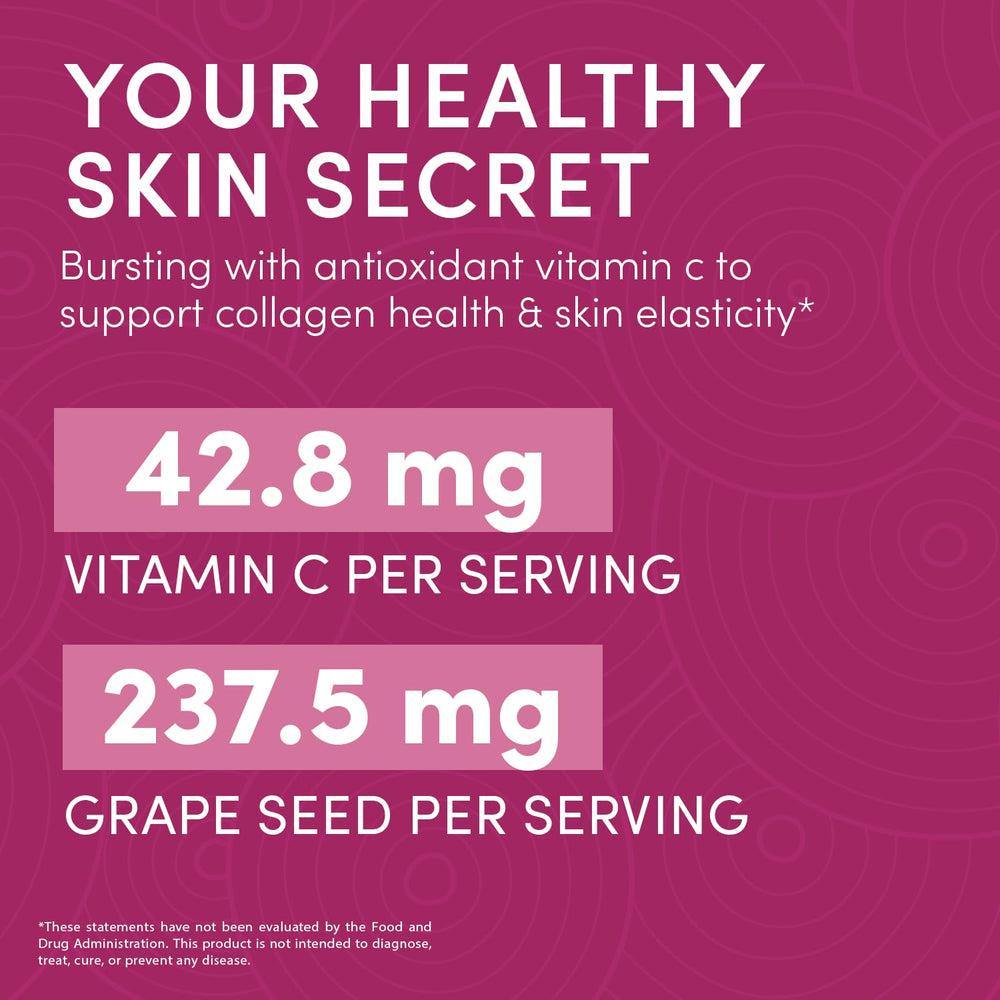 Swisse grape seed extract capsules vegan clean label shown