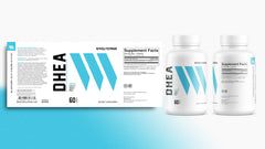 Swolverine DHEA gluten free non GMO label highlights quality.