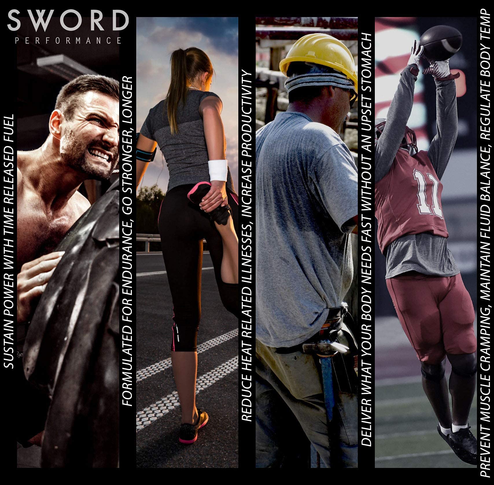 SWORD PERFORMANCE electrolyte berry endurance boost for sustained energy