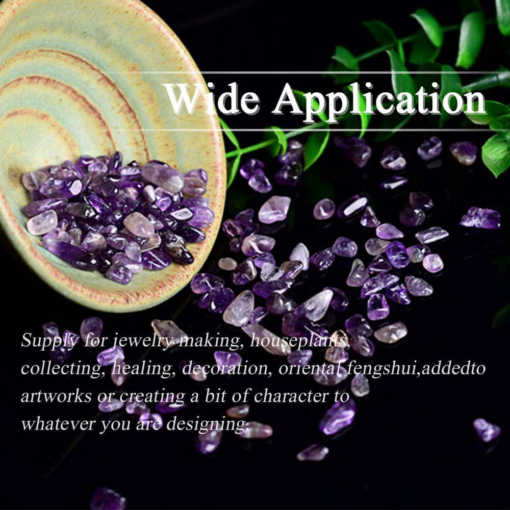 Swpeet Amethyst Chips in decorative bowls and crafts