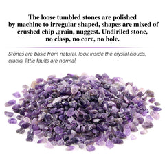 Swpeet Amethyst Chips for resin crafts and focal accents