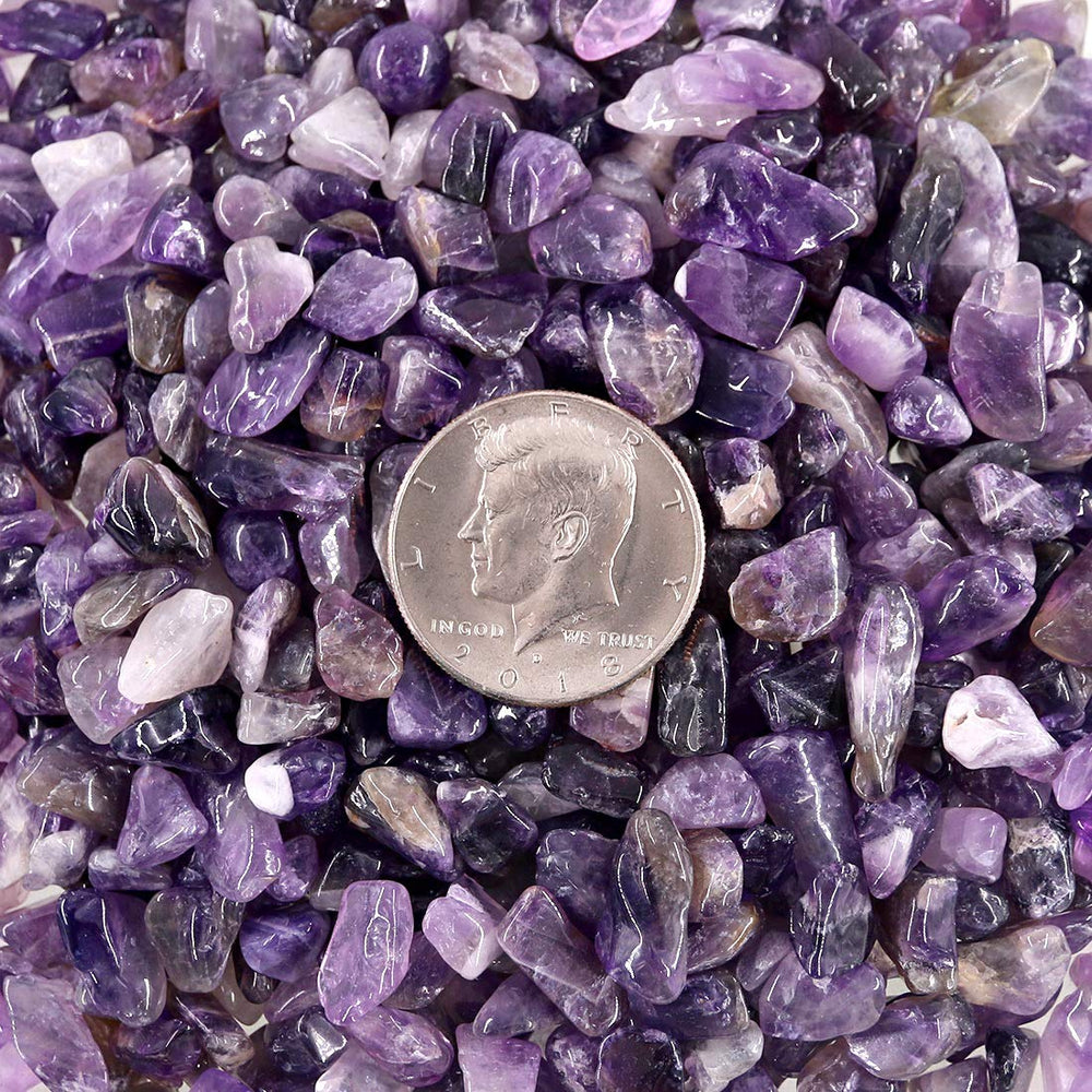 Swpeet Amethyst Chips small pieces ideal for jewelry design and mosaics
